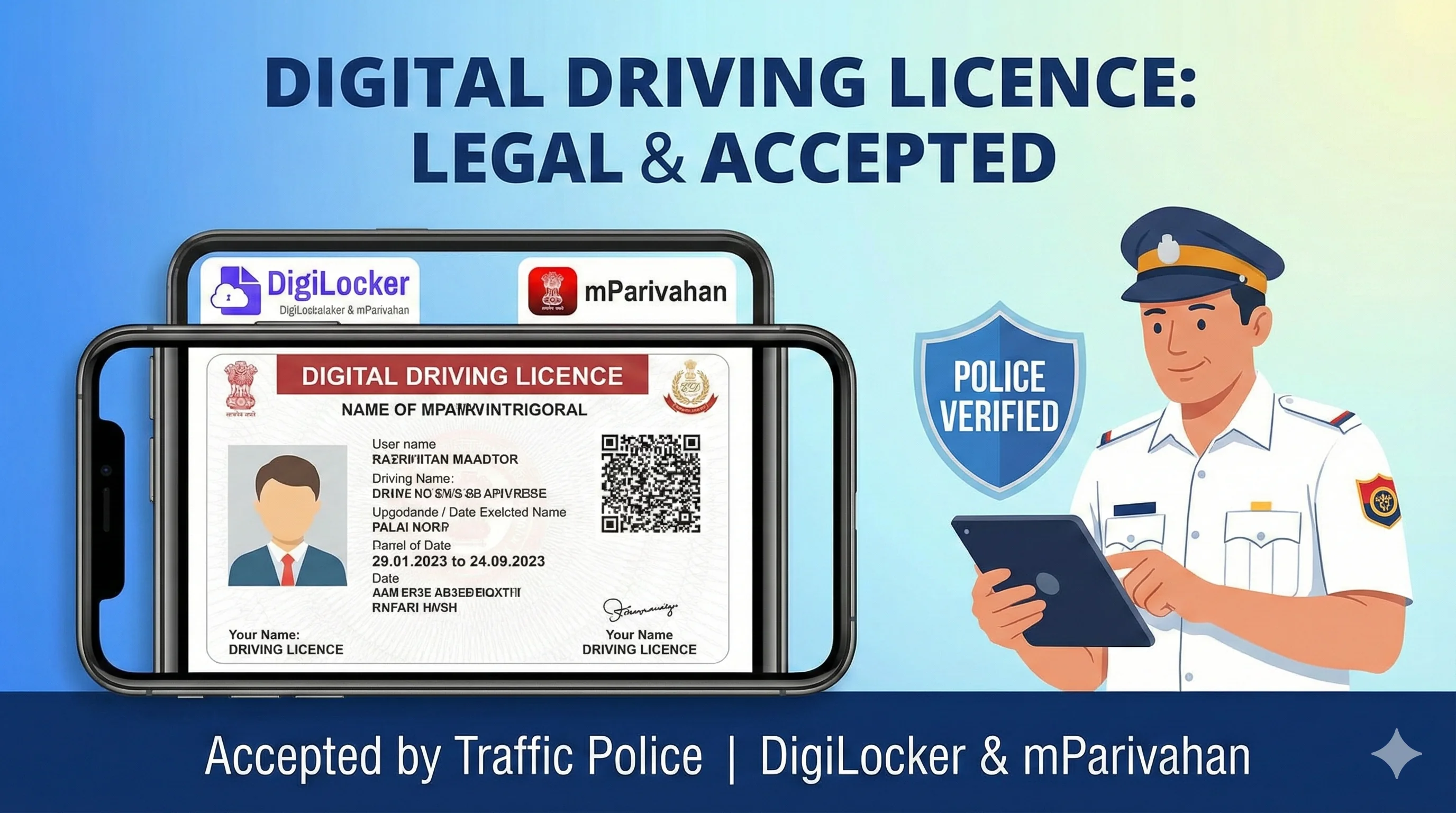 Is Digital Driving Licence Legally Valid in India?